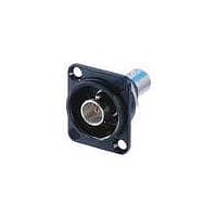 Đầu nối Recp D cách điện xuyên qua màu đen NEUTRIK NBB75DFIB