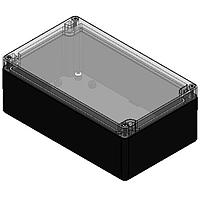 Serpac RB85P06B24B NEMA/IP Rated N4/IP67 BLK/BLK POLY 7.87 x 4.72 x 2.95"