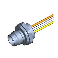 Cáp Cảm Biến / Cáp Bộ Chuyển Động REC U12 4P DC MA PVC 0.3M PG9 FM WIR BRA Molex 1204063009