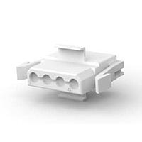 Vỏ giắc nối phích cắm 4 chân màu tự nhiên AMP Connectors - TE Connectivity 1-480727-0