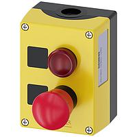 Nút Nhấn Xoay ENC NHỰA, DỪNG KHẨN CẤP, ĐÈN BÁO, MÀU ĐỎ SIEMENS 3SU18020NB002AB2