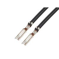 Dây Dẫn Đầu Hàn Sẵn MIZUP25 Fem-Fem DÂY DẪN 450mm 0.5mm SQmm ĐEN Molex 217520-1125
