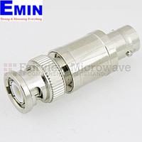 Fairview SA03B-04 4 dB Fixed Attenuator BNC Male To BNC Female Up To 3 GHz Rated To 2 Watts With Brass Nickel Body