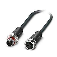 PHOENIX CONTACT 1476881 Sensor Cables / Actuator Cables SAC-4P-P12MS/ 0,3-PUR/P12FS SH