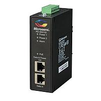 Bộ Tiêm PoE Midspan 1P Midspan 60W công nghiệp DC In. Kết nối phía trước Microchip Technology PD-9501GI/DCF