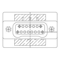 Nanonics - TE Connectivity STM051M5DQ Connectors STM051M5DQ=THRU-HOLE