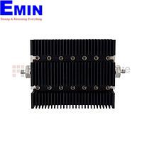 Fairview  SA6SFSF100W-50  50 dB Fixed Attenuator SMA Female To SMA Female Directional Up To 6 GHz Rated To 100 Watts With Black Aluminum Heatsink Body