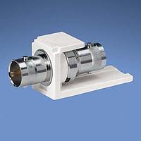 Bộ chuyển đổi RF - Bộ chuyển đổi nối tiếp, Đế mô-đun BNC 50ohm màu đen Panduit CMBAWHY
