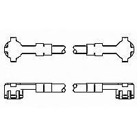 Bộ Cáp RF MICRO MIN SMT AMP Connectors - TE Connectivity 1081829-1