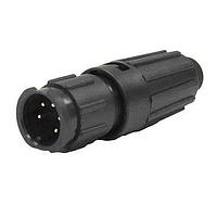 CONXALL W8282-5PG-P-522 Connectors 5#20 M Long Backshell .22 Grommet Size