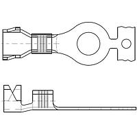 Dải kim loại vòng thép VI BRAKRIMP (RZ-S-4129-) Molex 19085-0009