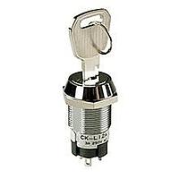 Công tắc Khóa Chìa 16MM BẬT-TẮT-BẬT CHÌA PHẲNG #008 RMV 1 VỊ TRÍ 3A NKK Switches CKM13EFW01-008