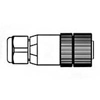 Cáp Ethernet / Cáp Mạng Đầu Nối Bayonet RJ-45 Sang M12 4 Chân D-Code Dài 2M Molex 1300470034