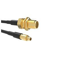 Amphenol RF 095-902-529-016 RF Cable Assemblies MMCX Str Pl to SMA S G-316 50 Ohm 16 Inch