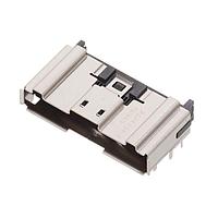 AMP Connectors - TE Connectivity 2324734-1 Receptacles RCPT CONN R/A W RAIL 74 POSN SLIVER