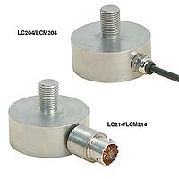 OMEGA LC204-1K 2 in Diameter, Surface Mount, Miniature Inline Load Cells (1000 lbF)