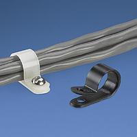 Panduit CCS25-S10-C0 Clamp Fixed Dia Clamp .25 (6.4mm) Bundle