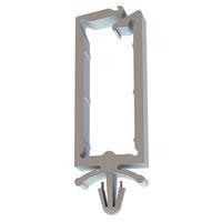 Khóa Yên Dây, Yên Dây Khóa, 1.093x.438 Bên Trong, Lỗ .187 Essentra Components 22LGWH4501062