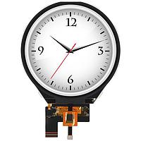 Microtips Technology MTD0345AAQ08MF-2 IPS TFT LED 디스플레이 - 3.40인치 원형 TFT 800x800 IPS 디스플레이