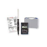 Senseca GTH 175 PT-G 정밀 포켓 온도계 (-199.9 ... +199.9 °C, mini Tefl on probe)