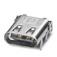 Đầu nối USB Loại C CUC-USB3.1-J1ST-AH/UCF-SMD/THR PHOENIX CONTACT 1332643