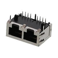Jack MOD nối liền RA FLGLS CAT5 PTH 2 cổng có chắn Molex 44150-0011