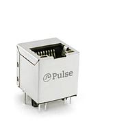 Đầu nối mô-đun RJ45 1X1 100D G/Đèn LED vàng Pulse Electronics JXD2-0Z10NL