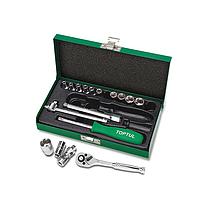 TOPTUL GCAD1701 Socket Set (1/4", 17 pcs)