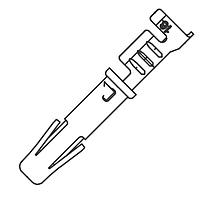 Eaton Souriau-Sunbank SC16ML-1D70 Contacts Trim Trio Socket 16 AWG Contact Sz 16