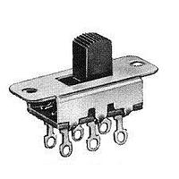 Công tắc gạt trượt DPDT gắn bảng Switchcraft 46206LRX