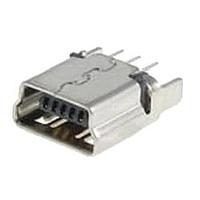 Amphenol Commercial Products UE25BE5510H Mini USB Type B Connectors MINI USB B