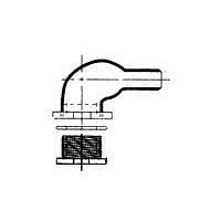 Raychem - TE Connectivity CES-3R End Cap RT ANGLE BREAKOUT CES, 27.94-9.65mm