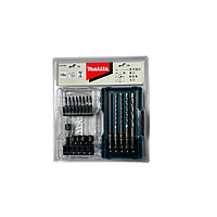 MAKITA E-07082 Concrete Drill Bit And Flat Chisel Set (18pcs)