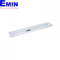 INSIZE 7123-600 Aluminum Rule (0-600mm; 1mm)