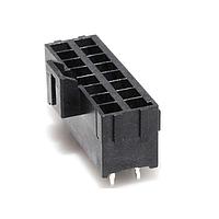 Power ULTRAFIT 3.5MM 16CKT HDR VT D/R K BLK15AU Molex 172298-1216