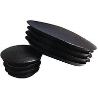 Essentra Components 1339575 Mounting Hardware ROUND LOW PROFILE INSERT GLIDES: BLACK LDPE