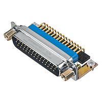 Amphenol Positronic DD44S00JV50/AA 高密度D-Subコネクタ DSUB 44F CRIMP LC ZINC