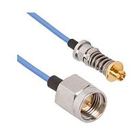 Amphenol SV Microwave 7032-9728 RF Cable Assemblies SMPM F VITA 67.3 SMA M 12"CBL