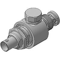 HUBER+SUHNER 3401.01.C Connectorized Surge Protectors GDT BNC plug(m) to BNC jack(f), 0-1000MHz