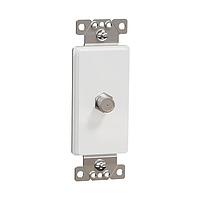 Đầu nối CATV F COUPLER DÂY TRẮNG Square D SQR87C01WH