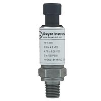 Dwyer TPT-C02 Industrial Pressure Transmitter, 17-4PH SS, High Precision, Sealed Design (Gauge, 250 psi, NPT Male, 1/4 in)