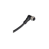 Amphenol LTW M12A-10BFFM-SR8B02 Sensor Cables / Actuator Cables M12 Circular Metric Connector, A Code, Metal, 1.5A, 10 pins, Female Connector, Female Contact, Right Angle, Screw Thread, Overmolded, Length 2000mm, IP68 / IP69K