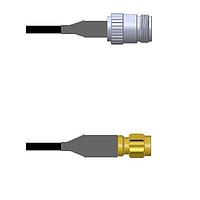 Amphenol Custom Cable Q-27067000M036i RF Cable Assemblies N-SJ/SMA-SP LMR24 36I