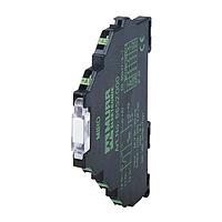 SSR MIRO 6,2-1OUTPUT-REL.24VDC-1U-FK, MIRO 6.2 24VDC-1U RƠ LE ĐẦU RA, VÀO: 24 VDC - RA: 250 VAC/DC / 6 A, Tiếp điểm 1 C/O - Kẹp lò xo 6,2 mm Murrelektronik 6652000