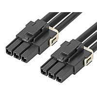 Molex 216400-1033 Double Ended Mega-Fit SR R-R 3Ckt 600mm Cable