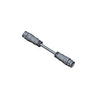 Cáp Cảm Biến / Cáp Bộ Chuyển Động X-Lok, Kích Thước Lớn, Nhựa, 20A+5A, 12 chân, Đầu Nối Đực, Tiếp Điểm Đực, Thẳng-đến-Thẳng, Khóa Đẩy, Đầu Đúc Kép, Chiều Dài 500mm, IP68 Amphenol LTW AB-DCD12ML-DCDHL-QFA05