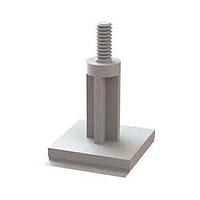 Hỗ trợ CB Spt, Ren ML, Gắn keo, Tự nhiên, Khoảng cách 1/4 inch Essentra Components SCBSB-4-01A-RT