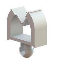 Essentra Components MWSET1-2-19 Micro Wire Saddle Micro Wire Saddle,Teardrop,Natural