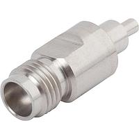Amphenol SV Microwave SF1116-6066 RF Adapters - Between Series 2.4mm Female to SMPS Male Adapter, SB