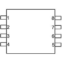 NOR Flash 4 Mbit, Siêu Tiết Kiệm Năng Lượng, Điện áp rộng Vcc (1.65V đến 3.6V), -40C đến 85C, DFN 2x3 (Cuộn băng & Cuộn), SPI NOR flash Đơn, Kép, Tứ Dialog Semiconductor AT25EU0041A-MAHN-T